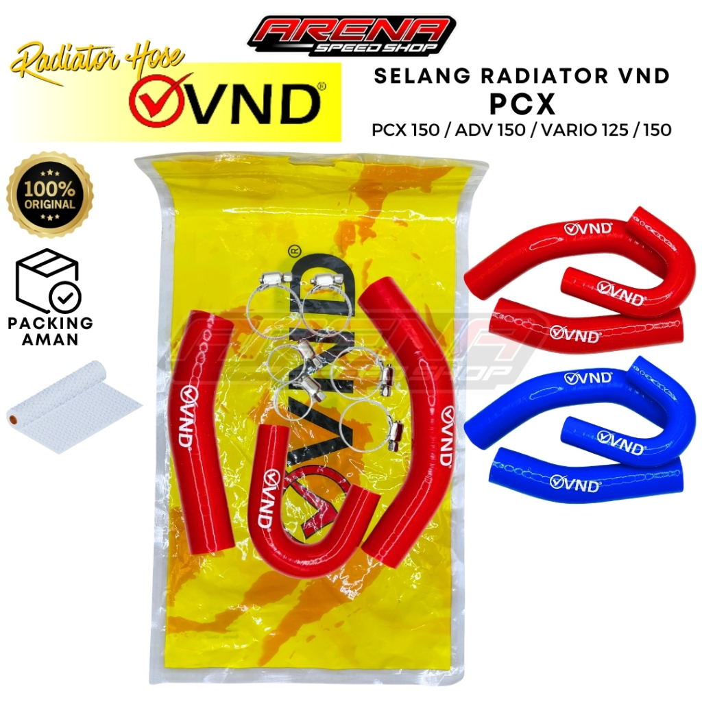 VND Racing ท่อหม้อน้ําชุดสําหรับ PCX 150 - ADV 150 Vario 125 150 ท่อหม้อน้ําชุดเดิม VND