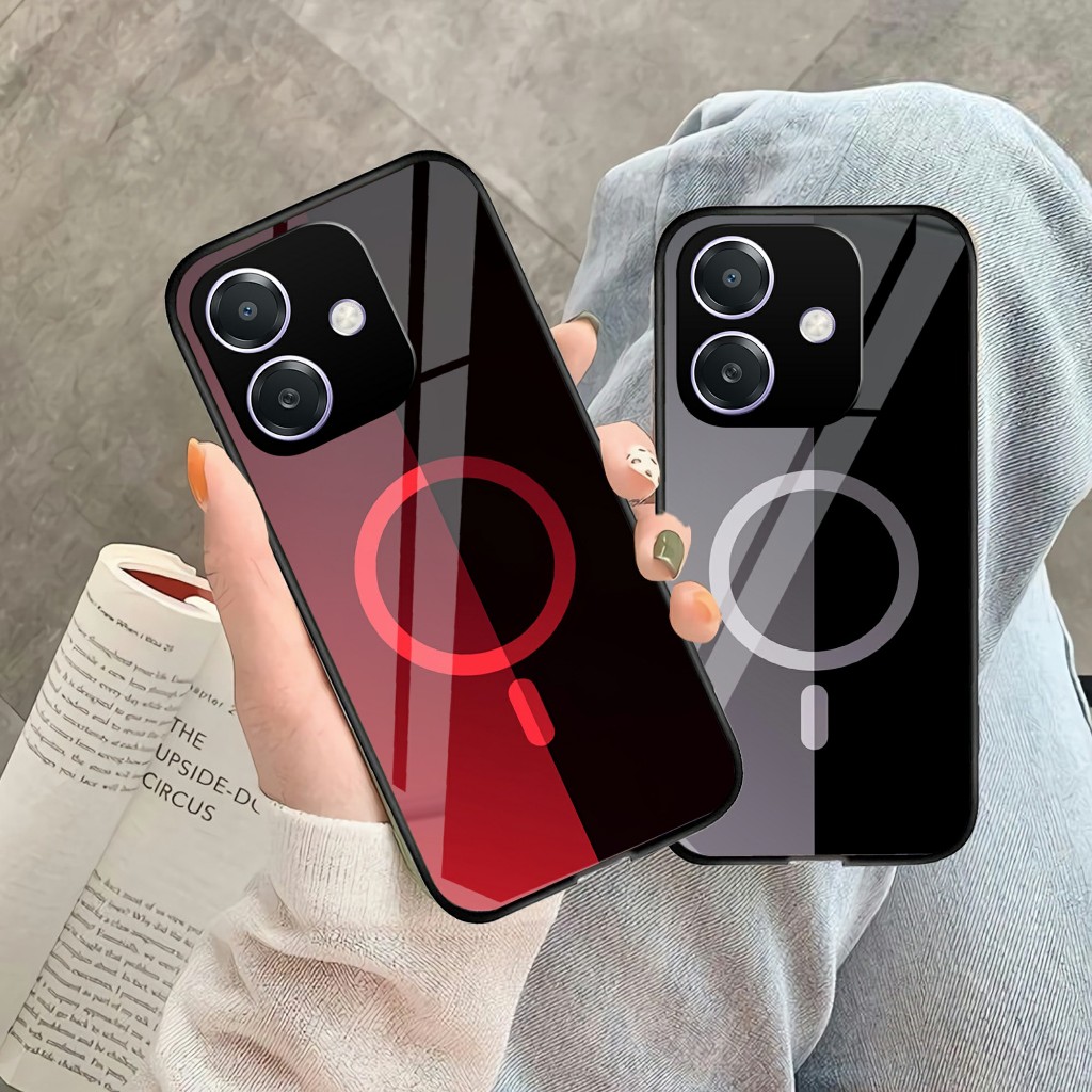 HP OPPO A5i Phone Glass Softcase - เคสโทรศัพท์ OPPO A5i (MC108)