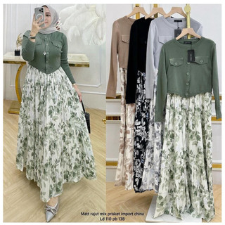 Gamis rajut zemora rajutt viral terbaru bahan rajut import melar dan anggun muat dari bb 40-80
