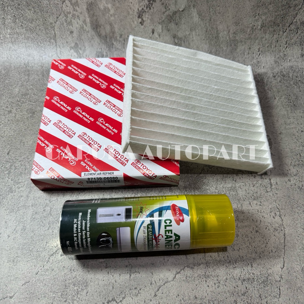 แพ็คเกจกรอง Ac + Zone Ac Cleaner Innova Fortuner Hilux Vigo Yaris Altis 87139-06080