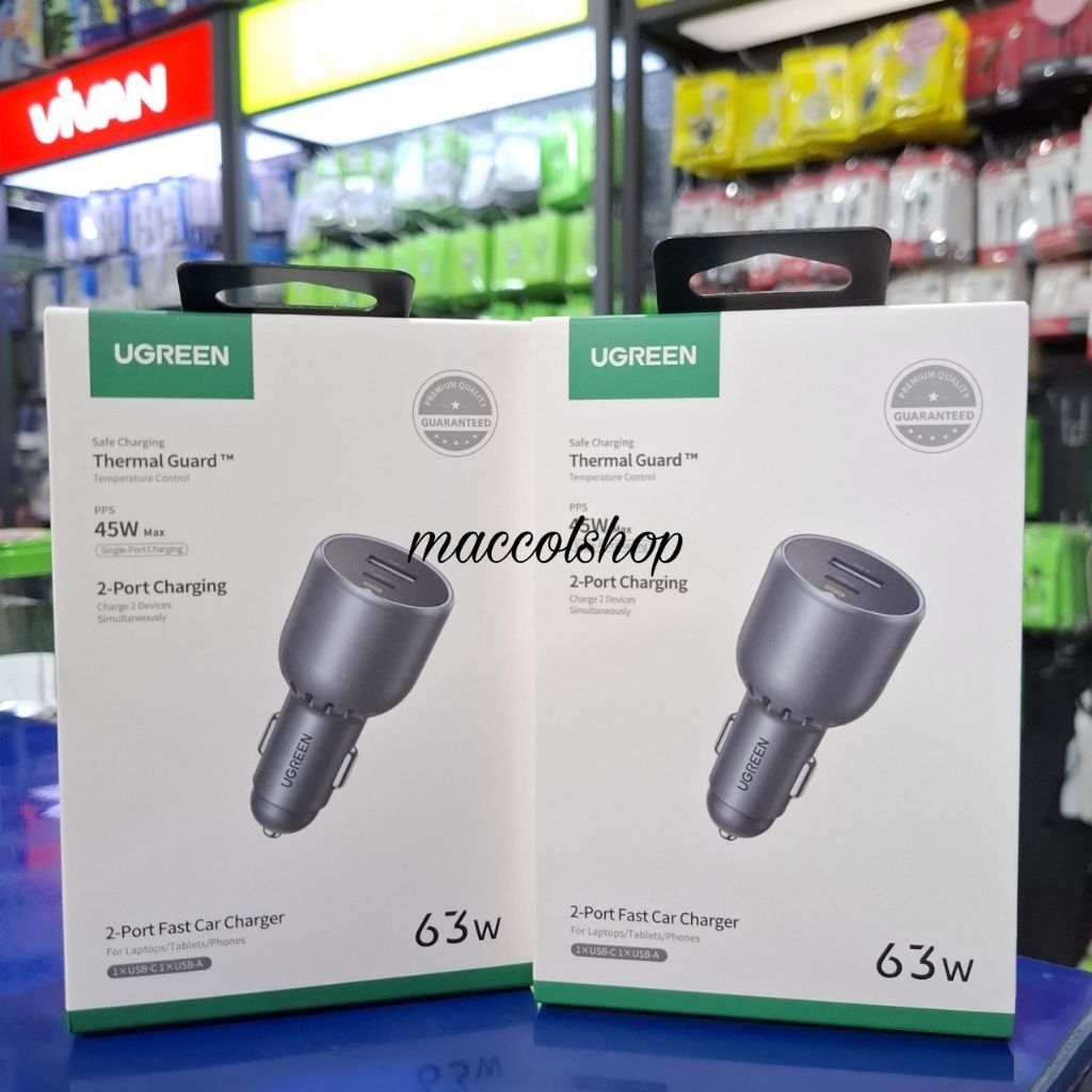 UGREEN 63W USB C Car Charger Adapter 35023