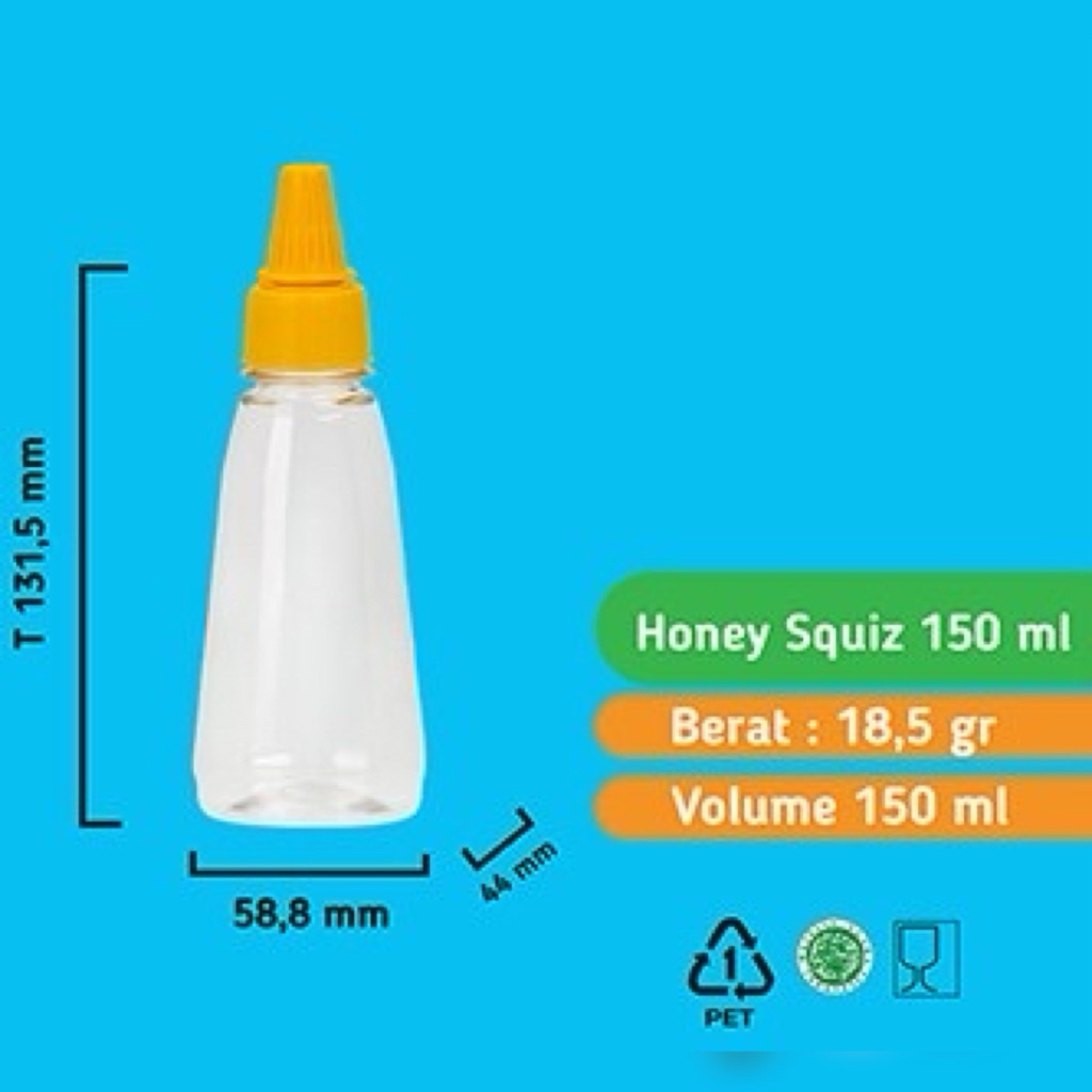 ขวดฮันนี่สควอซ 180 มล