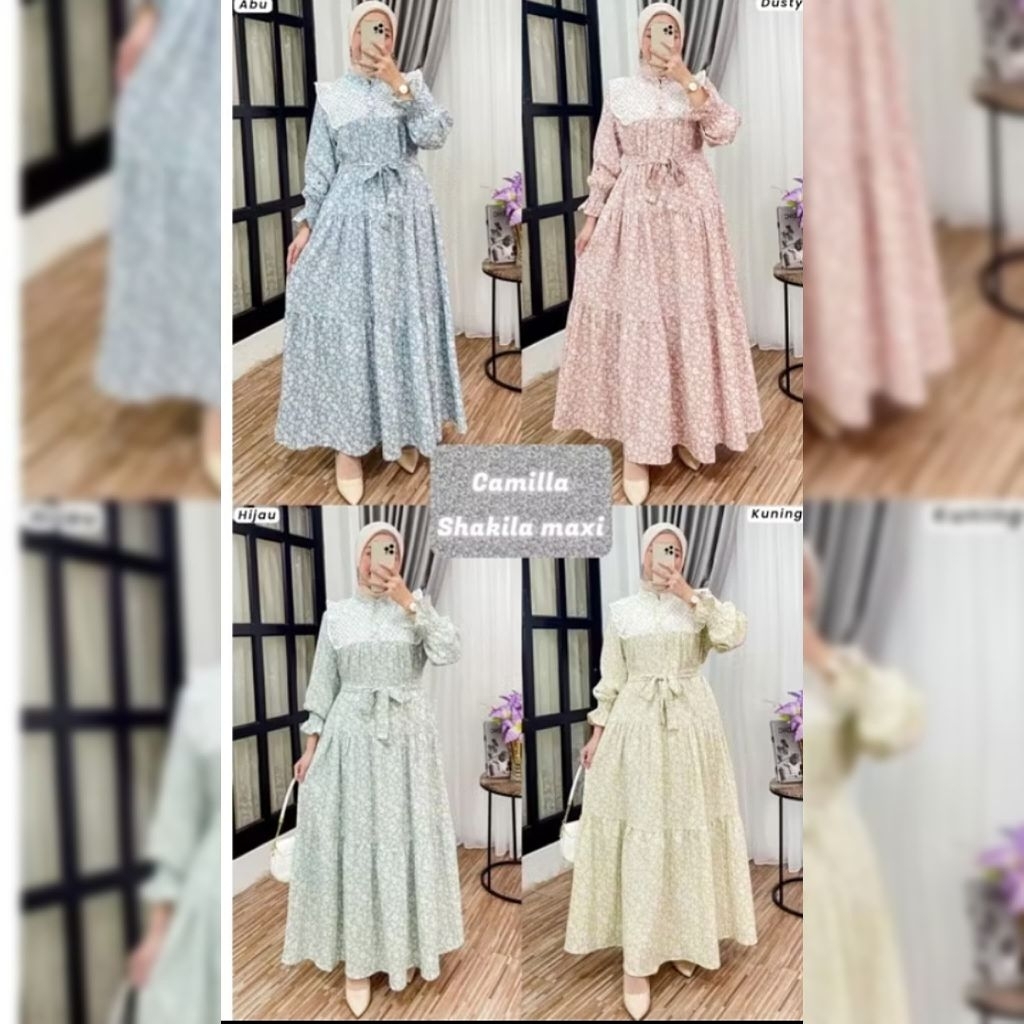 Camilla maxi Dress เดรสผู้หญิง