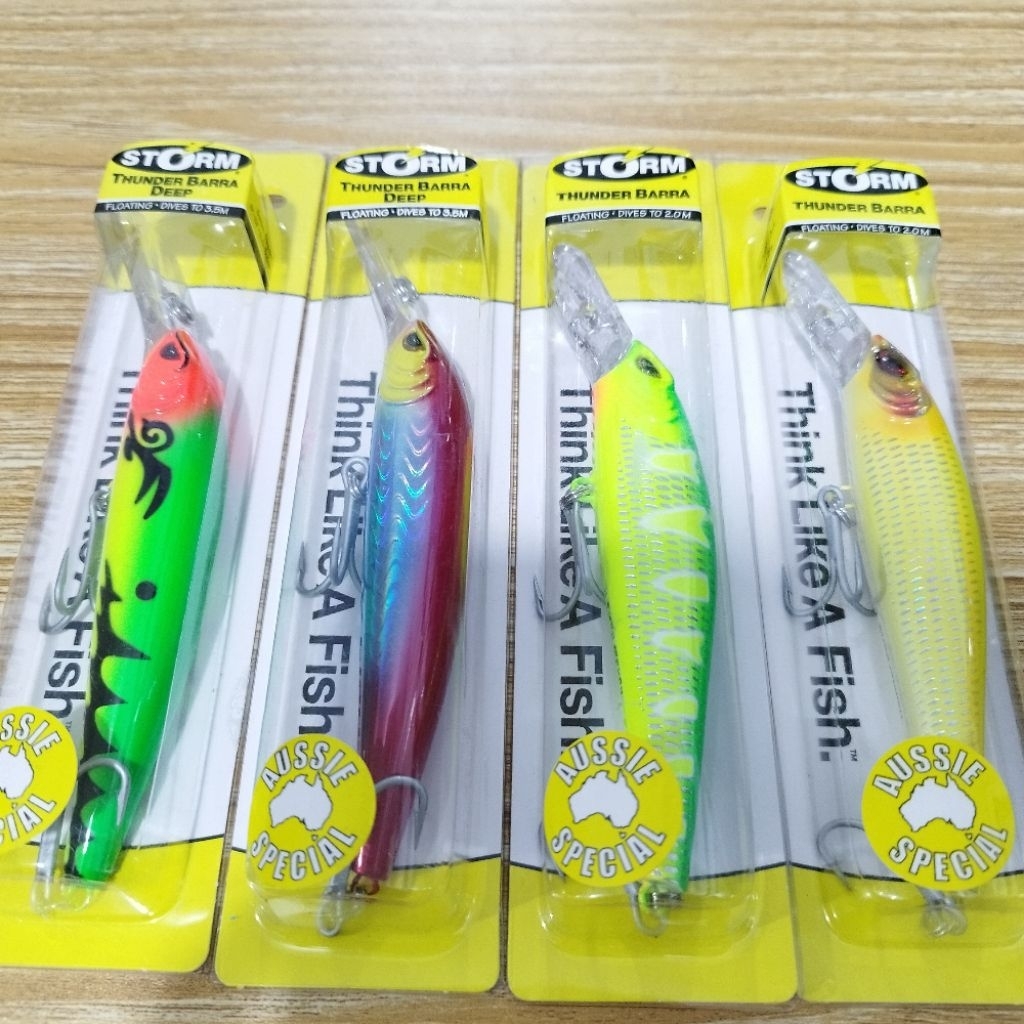 MINNOW STORM THUNDER BARA & THUNDER BARA DEEP BAIT