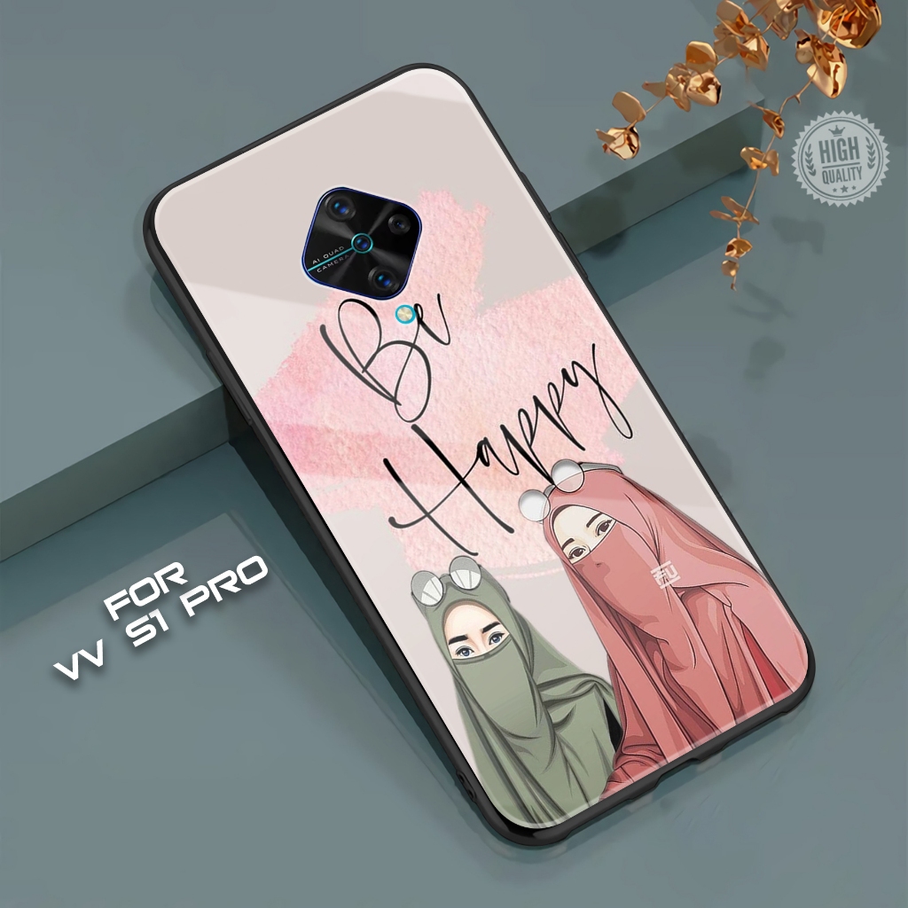 เคส VIVO S1 PRO - Casing VIVO S1 PRO - STORE CASE (HIJAB) - 2D Premium Glossy - Softcase Glossy - Ca