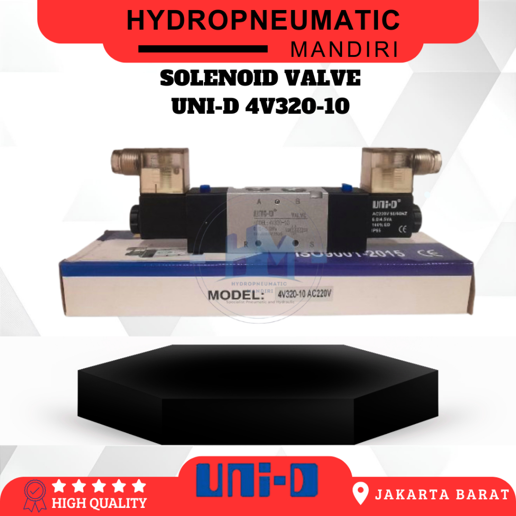 UNI-D โซลินอยด์วาล์ว PNEUMATIC 4V320-10