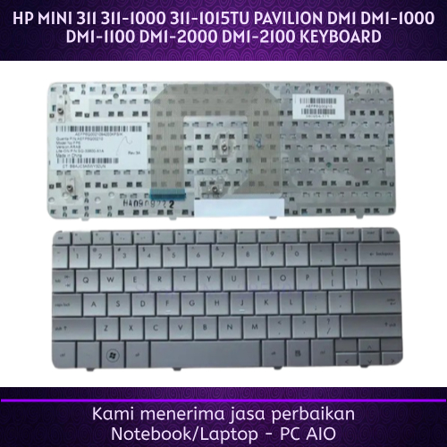 HP MINI 311 311-1000 311-1015TU PAVILION DM1 DM1-1000 DM1-1100 DM1-2000 DM1-2100 คีย์บอร์ด