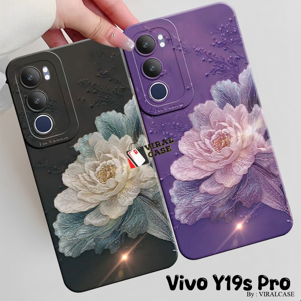 เคส HP VIVO Y19S PRO - VIVO Y19S 4G - เคสแฟชั่นนามธรรม - VIVO Y19S PRO Softcase - ซิลิโคนกล้อง Pro -