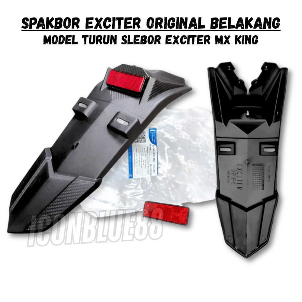 Iconblue88 Original EXCITER Mudguard MX KING บังโคลนหลัง / MX KING บังโคลนหลังรุ่นล่าง Exciter Mudgu