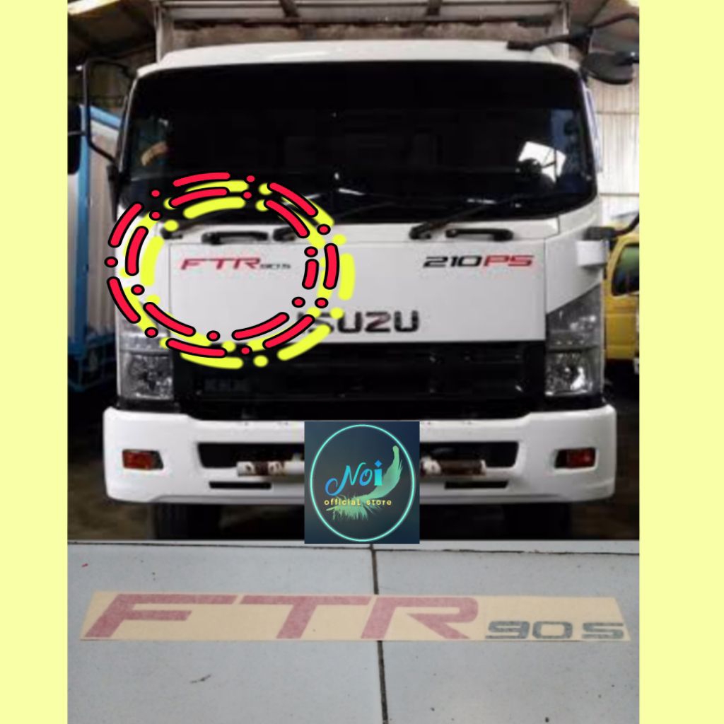 สติ๊กเกอร์ FTR 90 s สําหรับ Isuzu Giga Truck