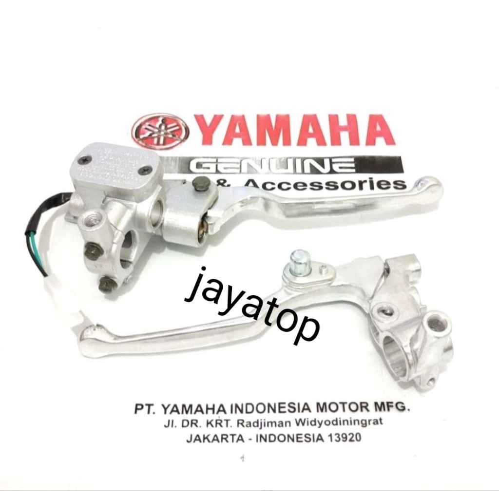 มือเปิดประตู+ขาจับแฮนด์+ชุดเบรคหน้า Mio j, Mio m3, Mio z, Mio s