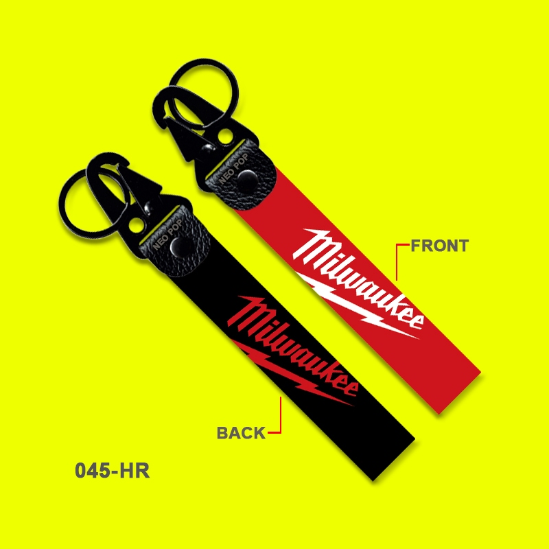 GAN DURAGAN MATA MILWAUKEE PREMIUM KEYCHAIN โลโก้เครื่องมือพลังงานอุปกรณ์เสริมเครื่องมือ CORDLESS DRILL IMPACT DRILL BIT SCREW SHADOW DRIVER BIT JIG TABLE SAWDRIVER M 18 12 COOL