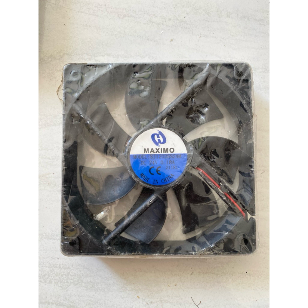 พัดลม Dc 24v Fan Dc 24v พัดลมระบายความร้อน 24 โวลต์ Maximo