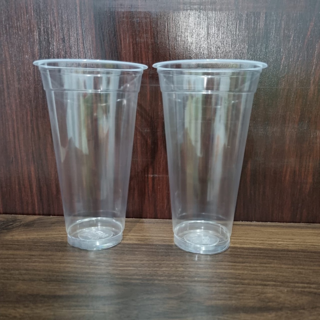 18Slim Plastic Cups/18slim Cups/1 แพ็ค บรรจุ 50 ชิ้น