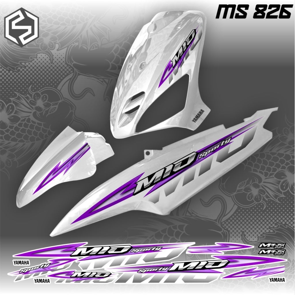 Striping mio sporty/mio smile variation thailand Ms 1565/1573