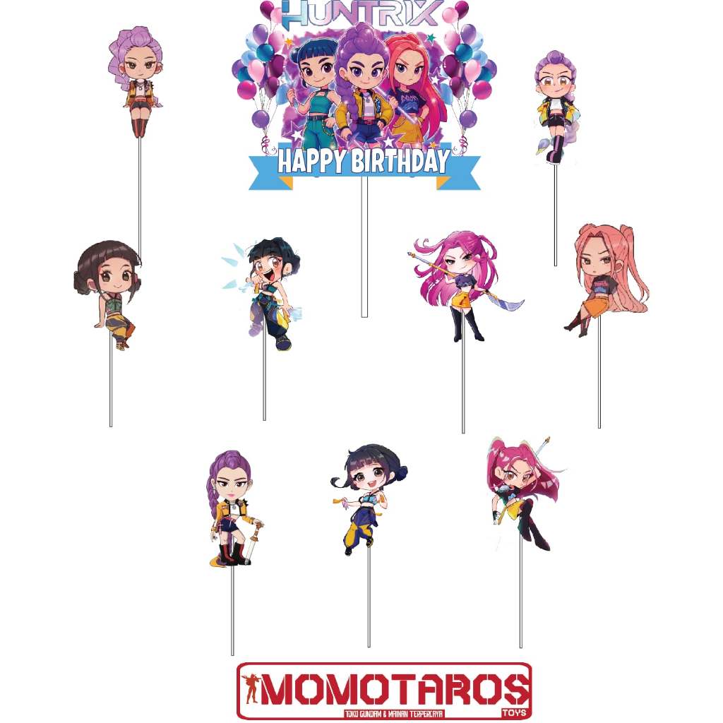 การ์ตูน Demon Hunter kpop chibi