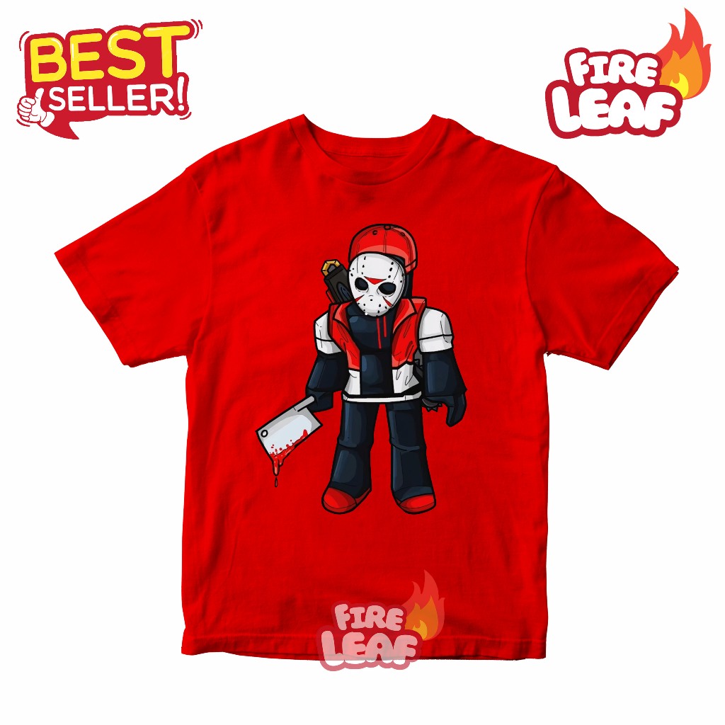 VANITY JASON ROBLOX BUCHER CHILDRENS เสื้อยืด TOPS