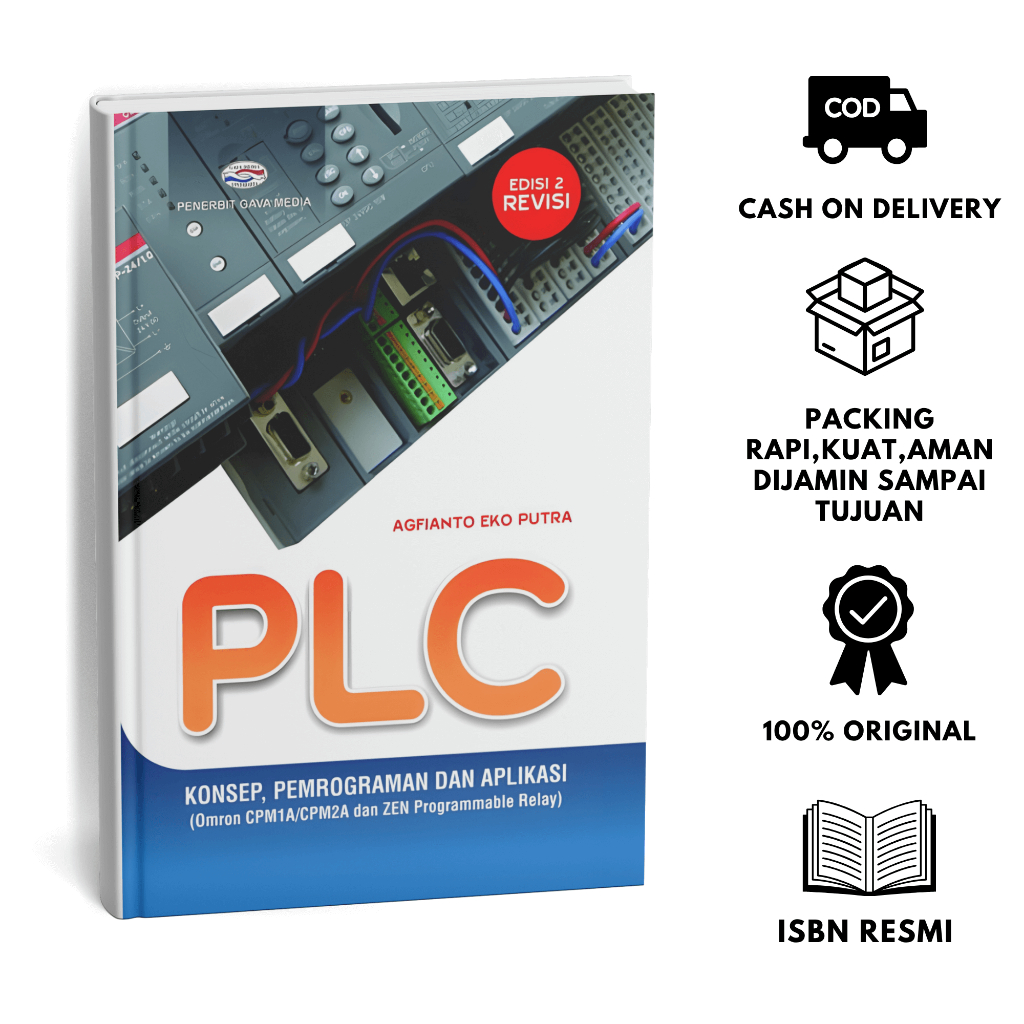 PLC หนังสือแนวคิด การเขียนโปรแกรม และแอพพลิเคชั่น (ฉบับปรับปรุง)