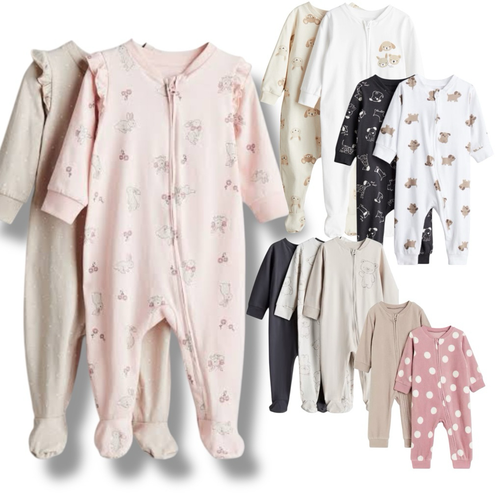HEYKIDDY - RESTOCK Unisex HM baby Sleepsuit Part 2