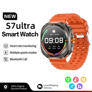 Jam Tangan Pintar S7 Ultra 7 HD Layar Sentuh Penuh Panggilan BT Gelang Olahraga Jam Tangan Pelacak Kebugaran Ultra Monitor Tidur