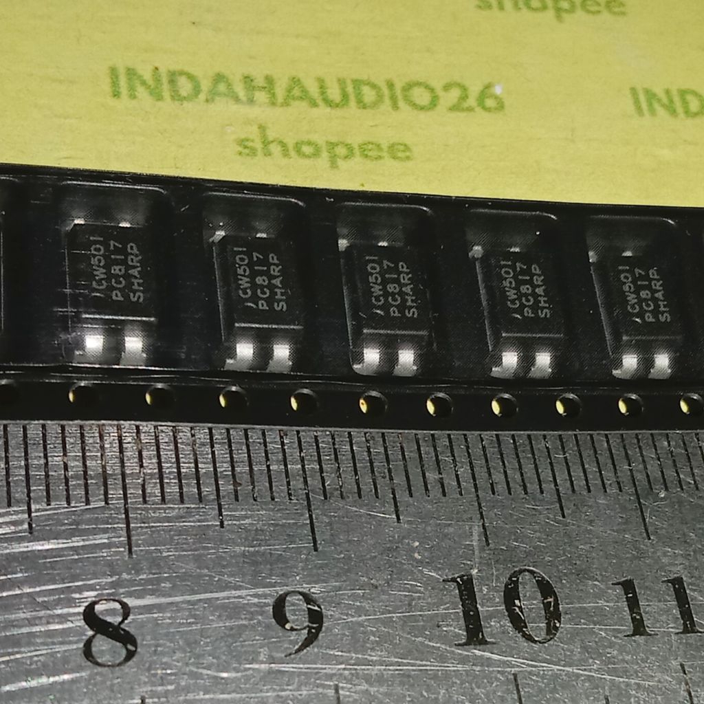 SMD SOP-4 SHARP IC PC817 OPTO COUPLER PC817 OPTOCOUPLER pc 817 ic ระเบียบใน pcb smps gacun.แหล่งจ่าย