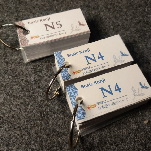 BASIC KANJI SAVING PACKAGE N5&N4 (285 คันจิ)