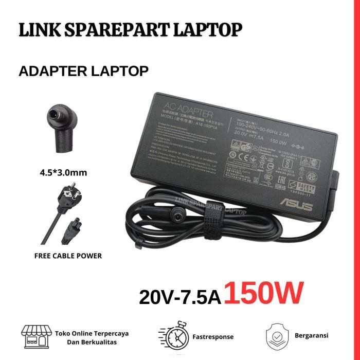 20V 7.5A 150W 4.5*3.0 มม.A18-150P1A ADP-150CHB อะแดปเตอร์ AC แล็ปท็อปชาร์จสําหรับ Asus TUF GAMING X5