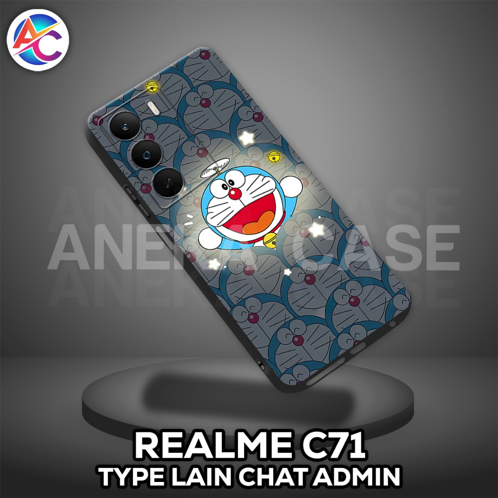 AC58-Case REALME C71-Motif COWOK-Softcase REALME C71-Casing REALME C71-Silicone REALME C71