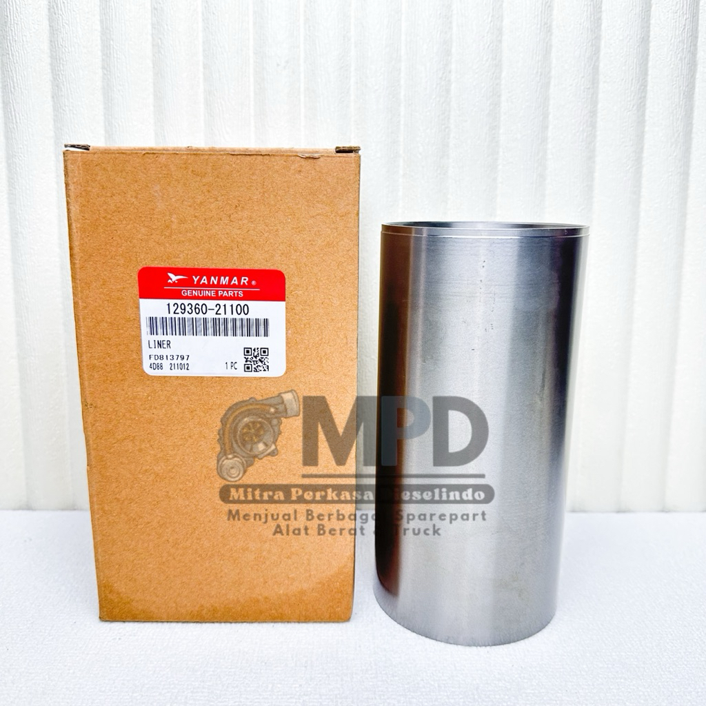 กระบอกซับน่าเบื่อ Yanmar 4TNV88 4TNE88 4D88 SK50 SK50P Vio55 ZX35U 129360-21100