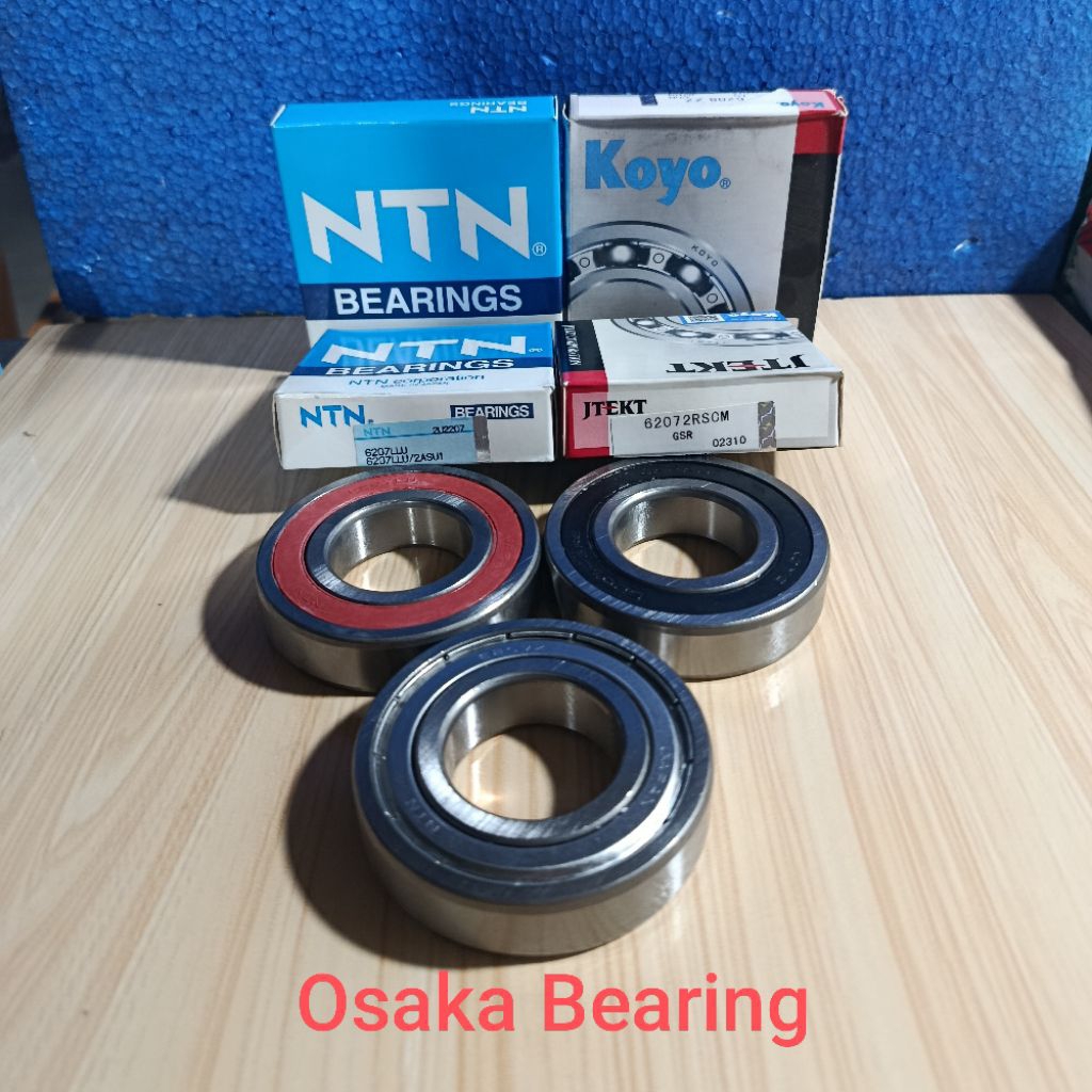 BEARING 6207 LLU 6207 ZZ NT 6207 2RS KY