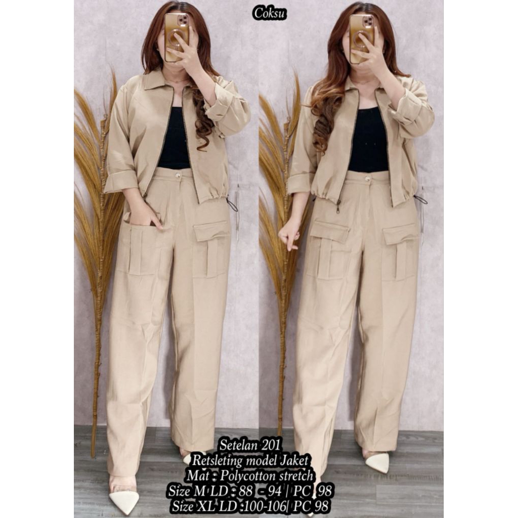 FIKA 201 เสื่อสูทซิปหน้า: ยืดโพลีคอตตอน