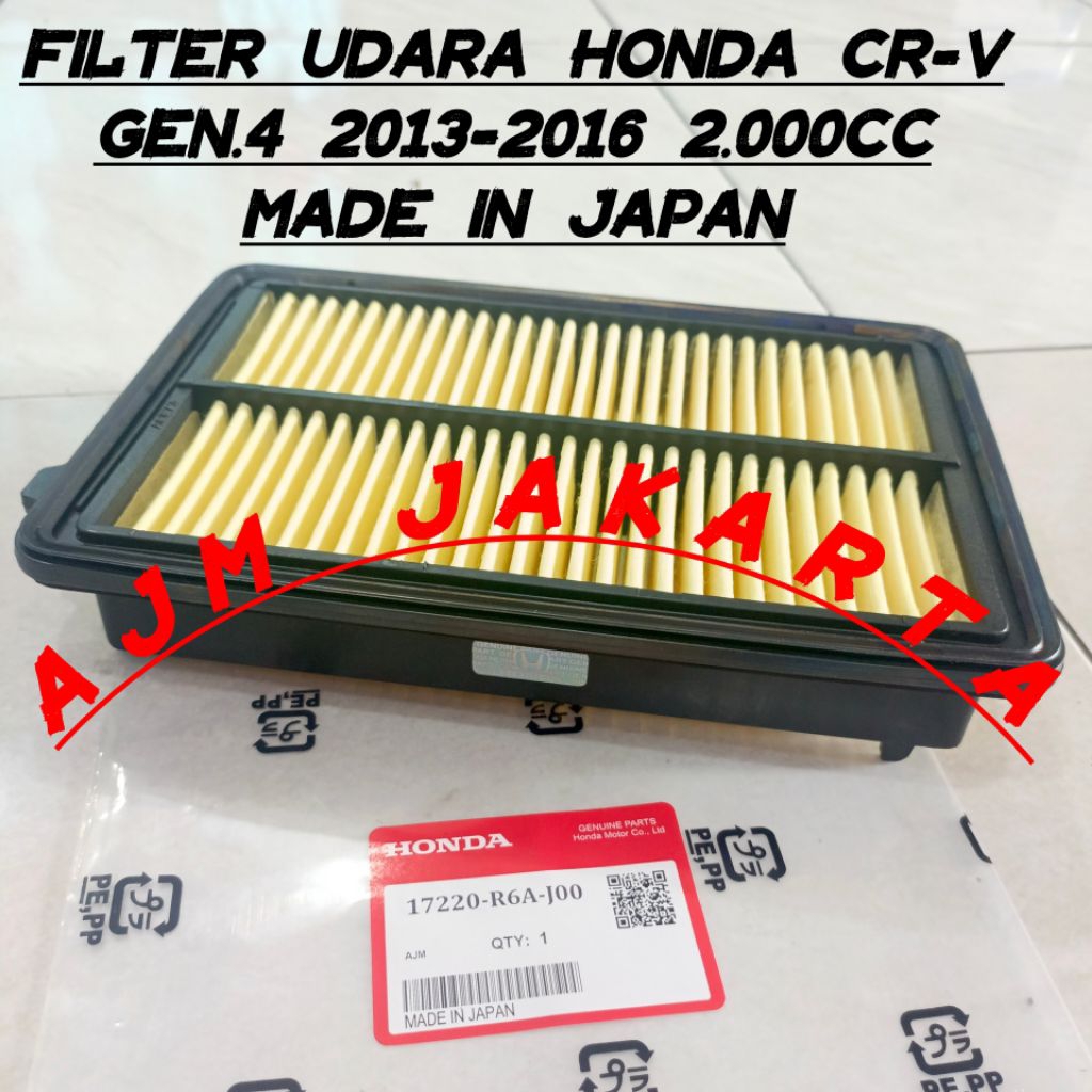 กรองอากาศ กรองอากาศ Honda Crv gen4 gen 4 2013-2016 2.0 2000cc R6A ori japan
