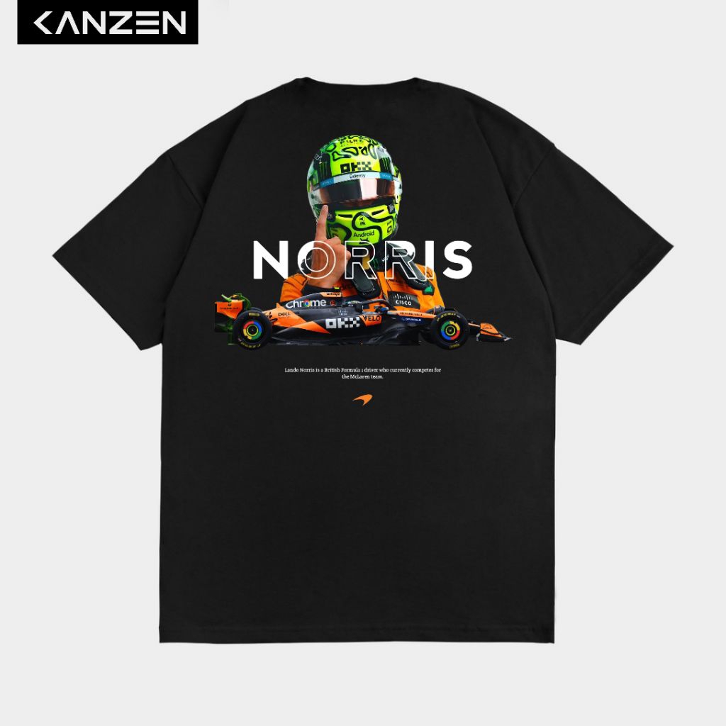 เสื้อยืด Kanzen LANDO NORRIS MCLAREN F1