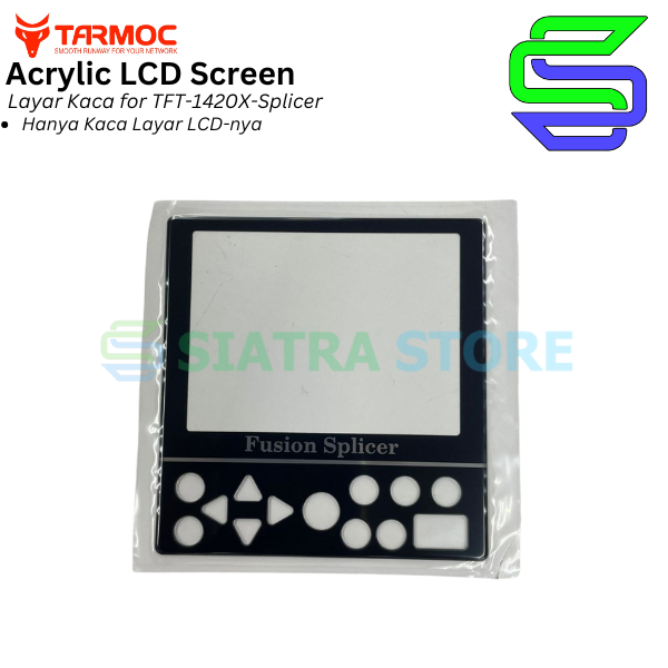 LAYAR Tarmoc TFT-1420X-SPLICER หน้าจอ LCD | FO Tool ฝาครอบหน้าจอกระจกไฟเบอร์ออปติก อะไหล่