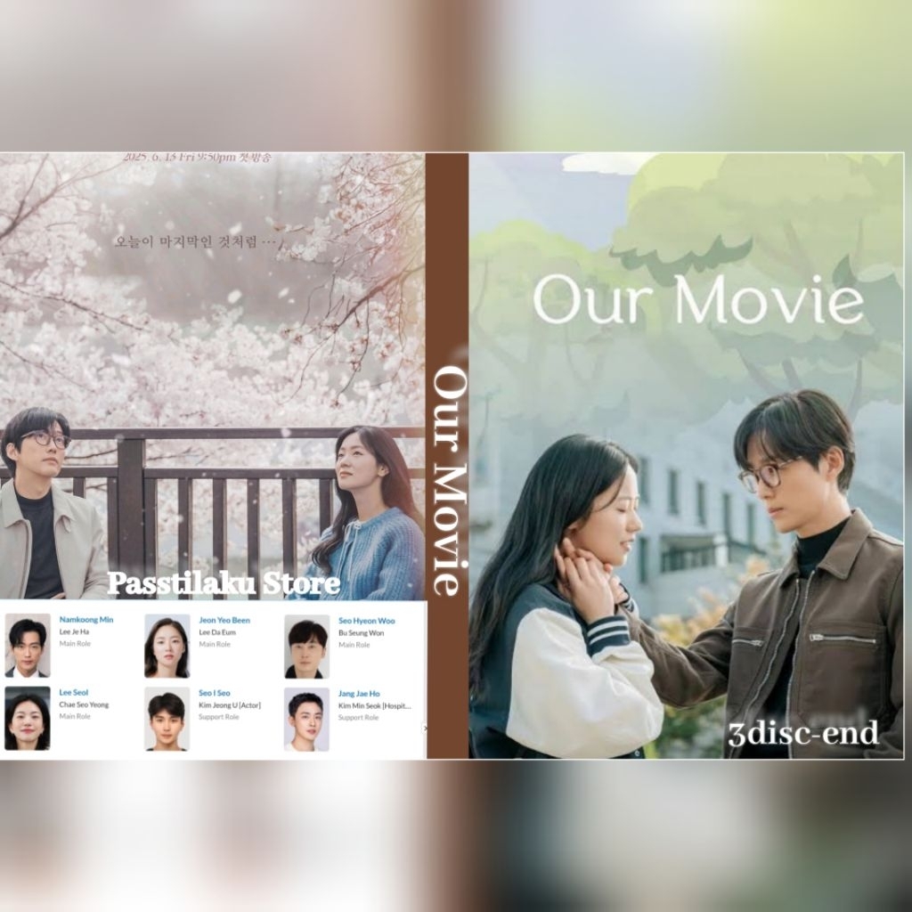 Drakor OUR MOVIE Series Cassette - 2025 - 3disk-end