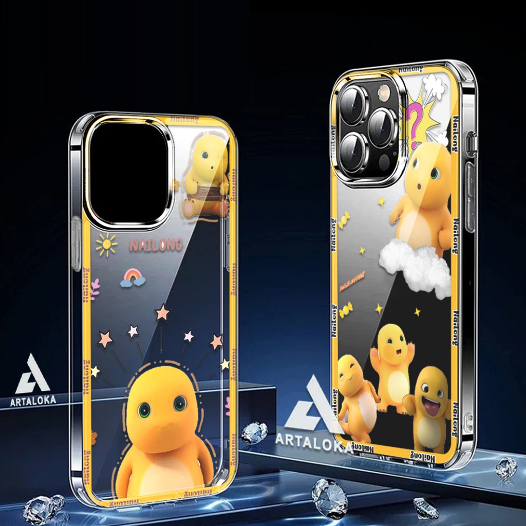 GLOSSY CLEAR CASE สําหรับใบมีด Zte A55 / A54 / A35 - Nailong MOTIF - NF27 - ALL TYPE CHAT ADMIN