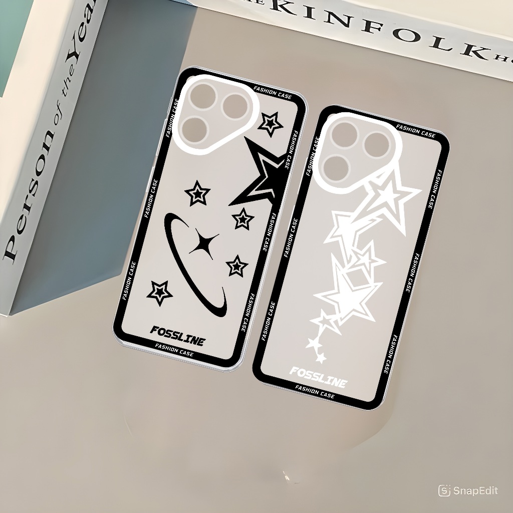 โปร่งใสใส SOftcase สําหรับ POVA 7 / 6 / 6 PRO / 5 / 5 PRO ล่าสุด 2025 กล้องซิลิคอน DY 2916