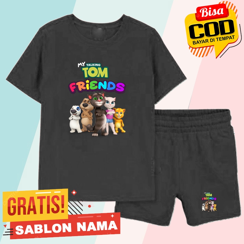 The Talking Tom Friends Kids T-Shirt Set / The Talking Tom Friends Boys & Girls Outfit
