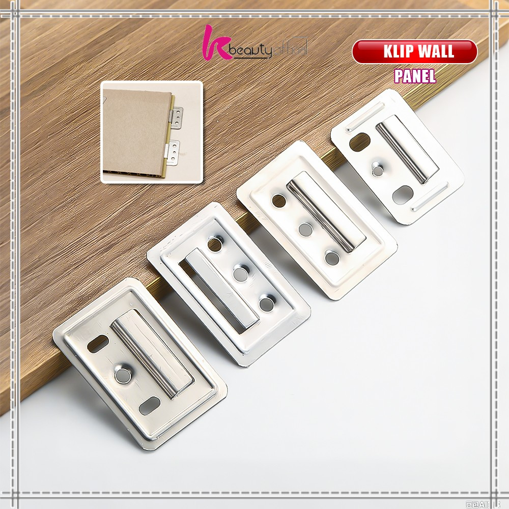 KB-C1305 สแตนเลส WPC คลิปแผงผนังสําหรับติดตั้ง/แผงผนังคลิปอเนกประสงค์ Wallboard Hooks