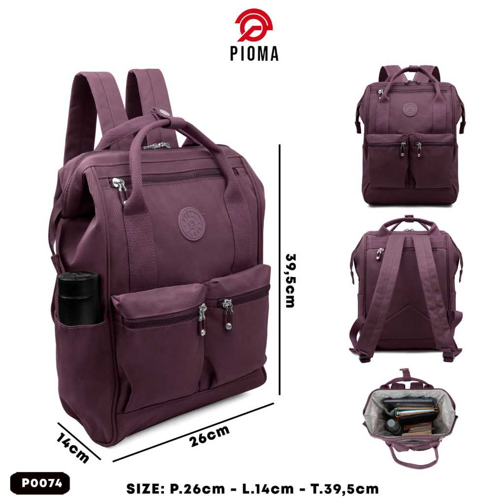 DIAPERS BAG BABY BAG / BABY SUPPLIES BAG / NYLON PIOMA SOUL BAG P0074