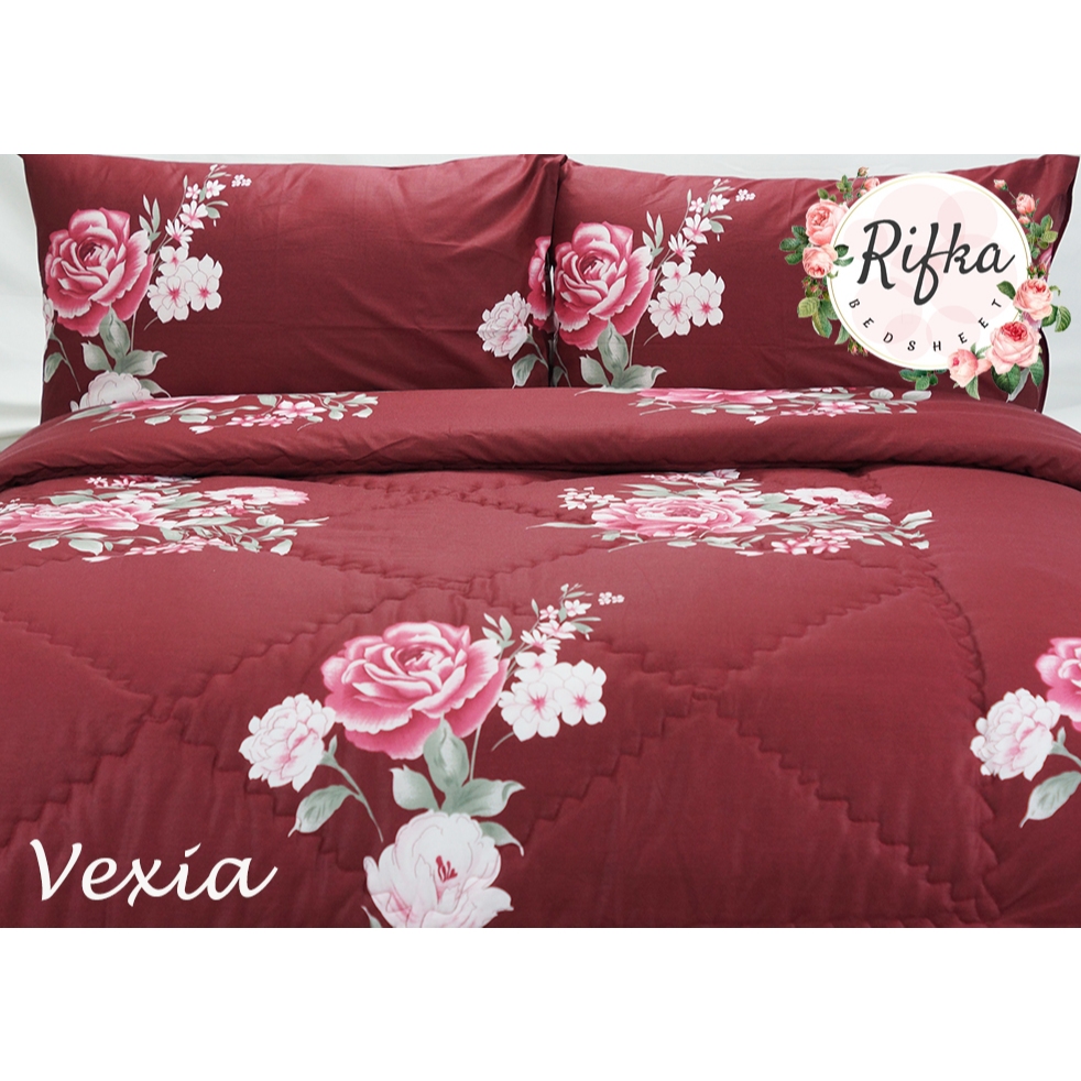 KATUN LOKAL Rifka ผ้าปูที่นอน ขนาด 180x200 T30, 160x200T30, 200x200 T30, 120x200 T30, 100x200 T30, 9