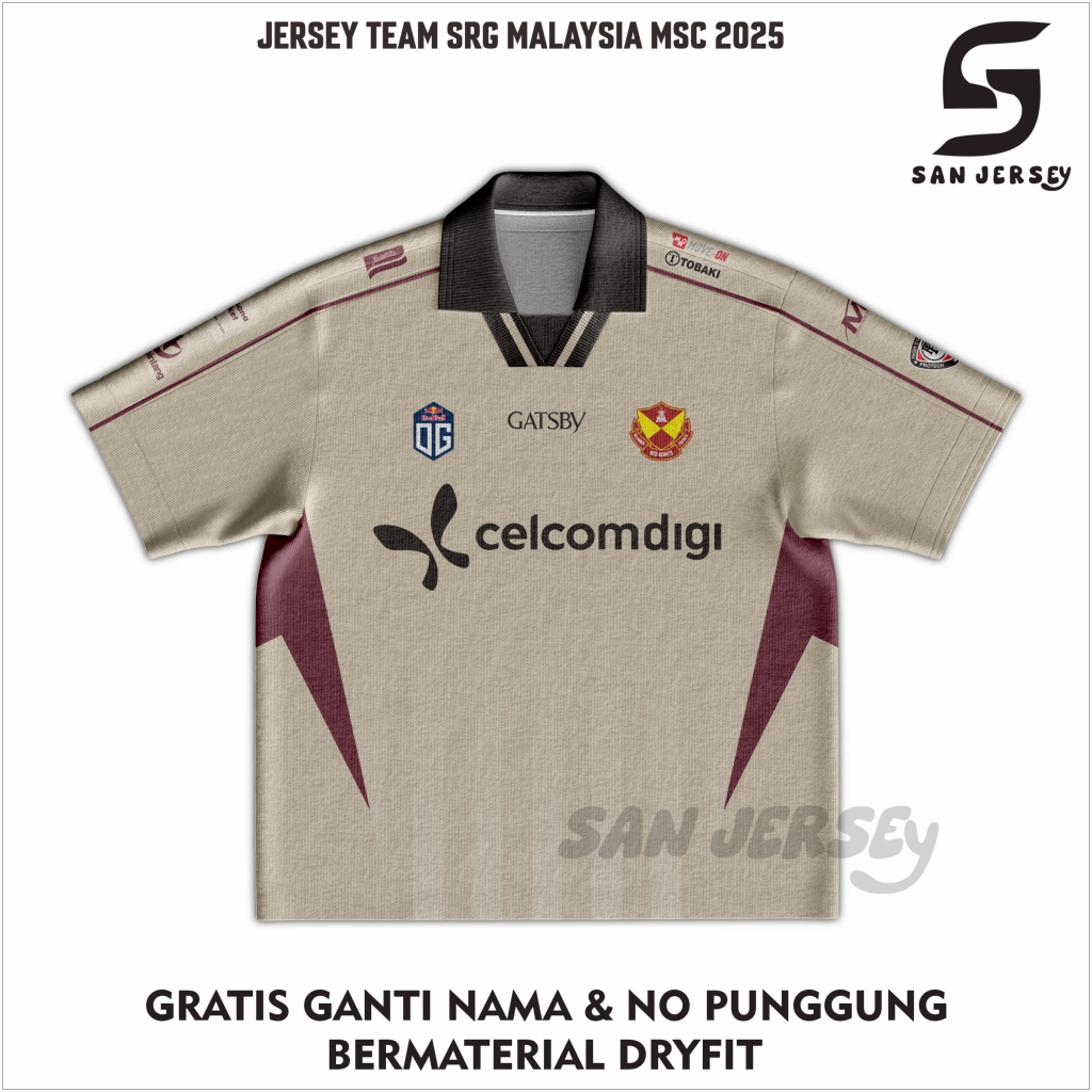 JERSEY TEAM SRG SELANGOR MSC NEW 2025