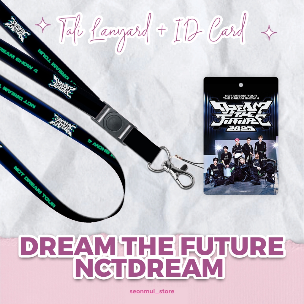 HP LANYARD + ID CARD THE DREAM SHOW 4 NCTDREAM / LANYARD DREAM THE FUTURE NCT DREAM CAHOL PC NCT DRE