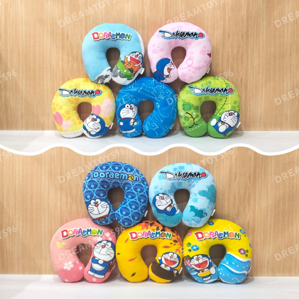 Dreamtoys96 หมอนรองคอพิมพ์ลาย Doraemon Size L