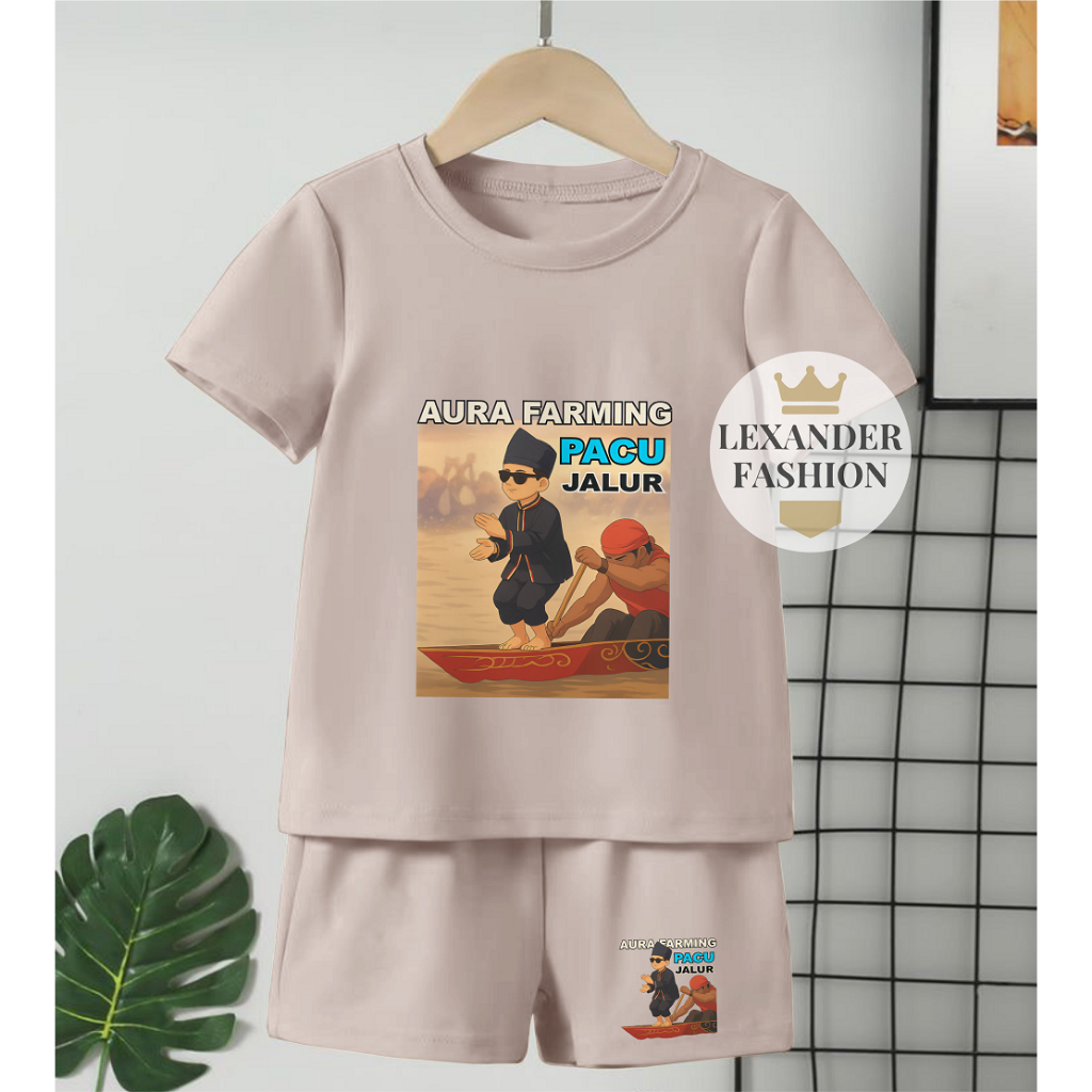 Lexander แฟชั่นชุดสําหรับชายหญิงตัวละครยอดนิยม AURA FARMING รูปภาพ Onjai Craftsmen