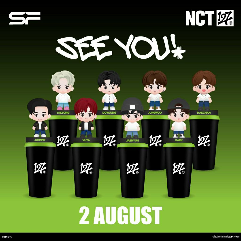 [PRE-ORDER] NCT 127 SF TUMBLR FIGURE SFXNCT127 BLINDBOX - TAYONG JOHNNY YUTAKA DOYOUNG JAEHYYUN JUNG