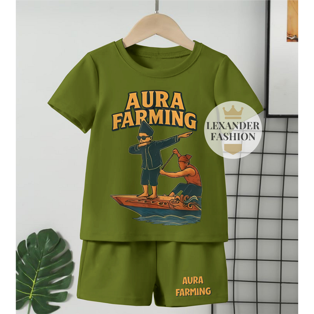 Lexander ชุดสูทแฟชั่นสําหรับเด็กผู้ชายผู้หญิง FULL Aura Farming Image