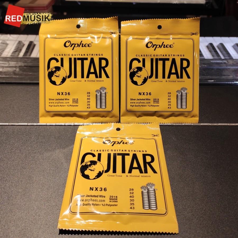 Orphee NX36 สายกีต้าร์คลาสสิก Orphee Nylon NX-36 Strings