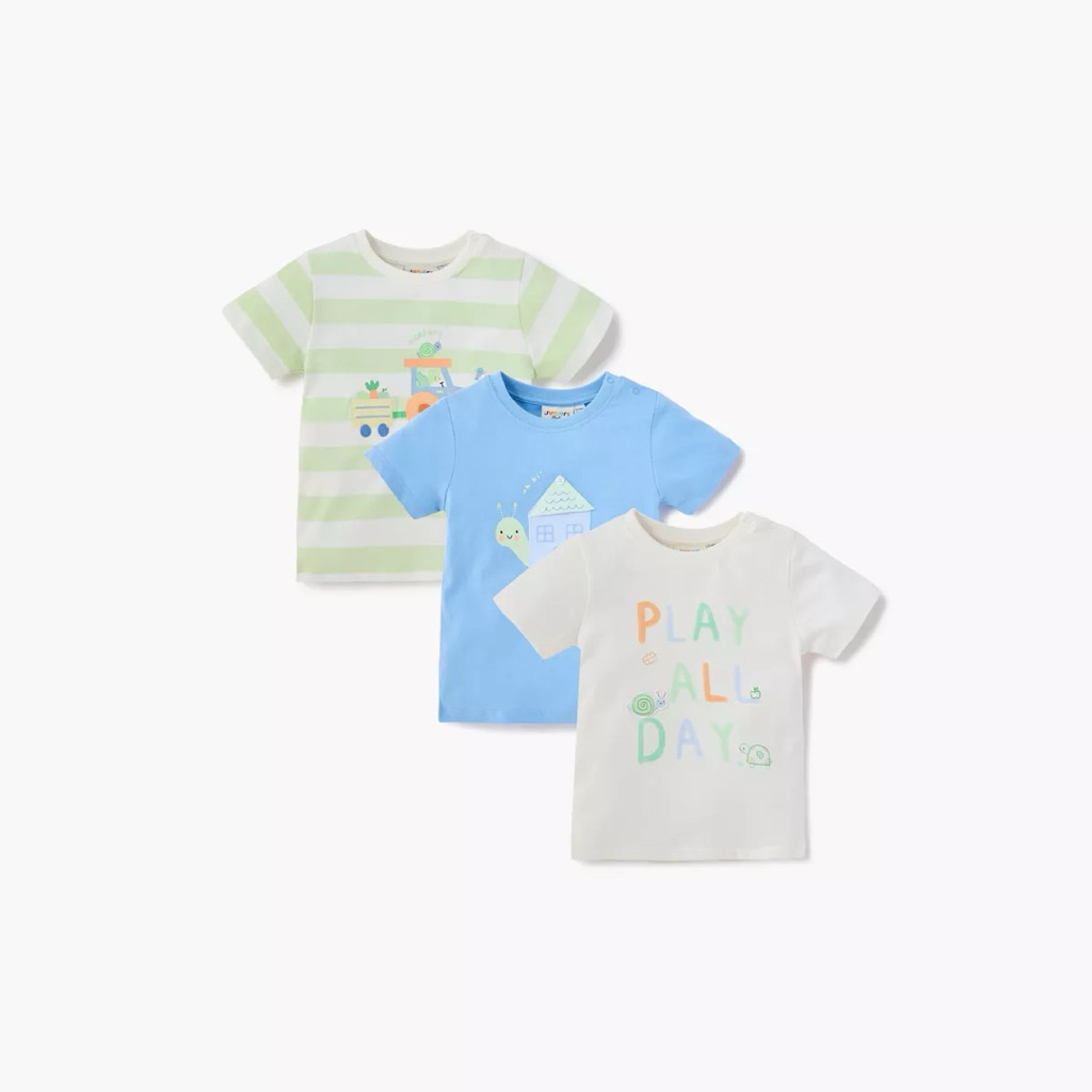 BABYSH*P - PLAY ALL DAY 3pc T-SHIRT 18-24m & 24-36m