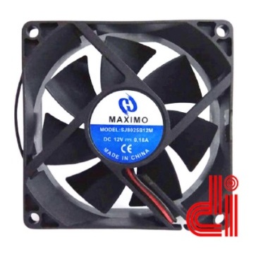 Maximo 12VDC 8Cm DC Blower Fan SJ8025S12M